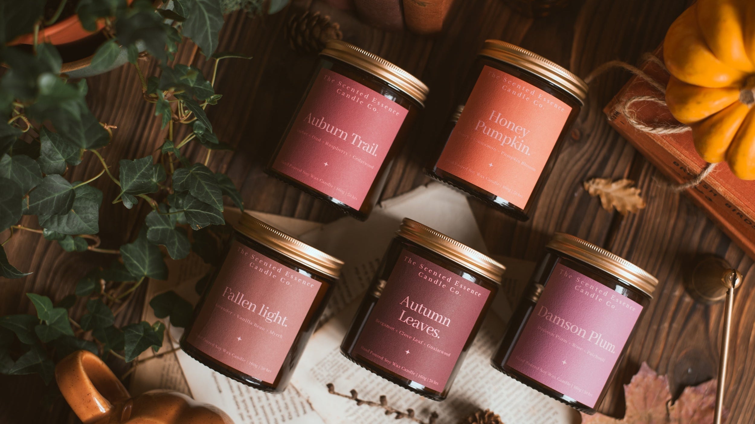 The Art of Candlelight in Autumn | Creating Our Autumn Candle Collection.
