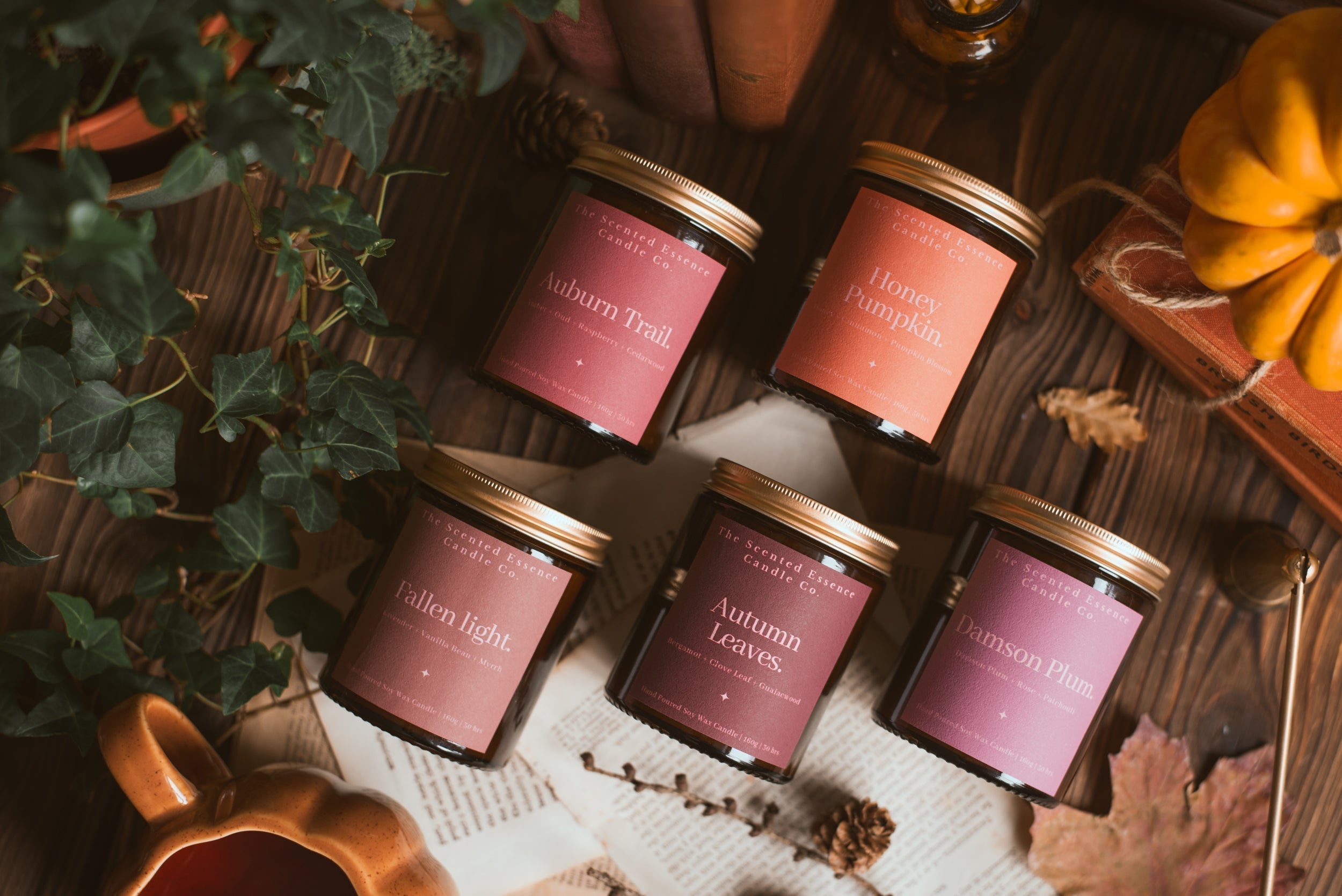 The Art of Candlelight in Autumn | Creating Our Autumn Candle Collection.